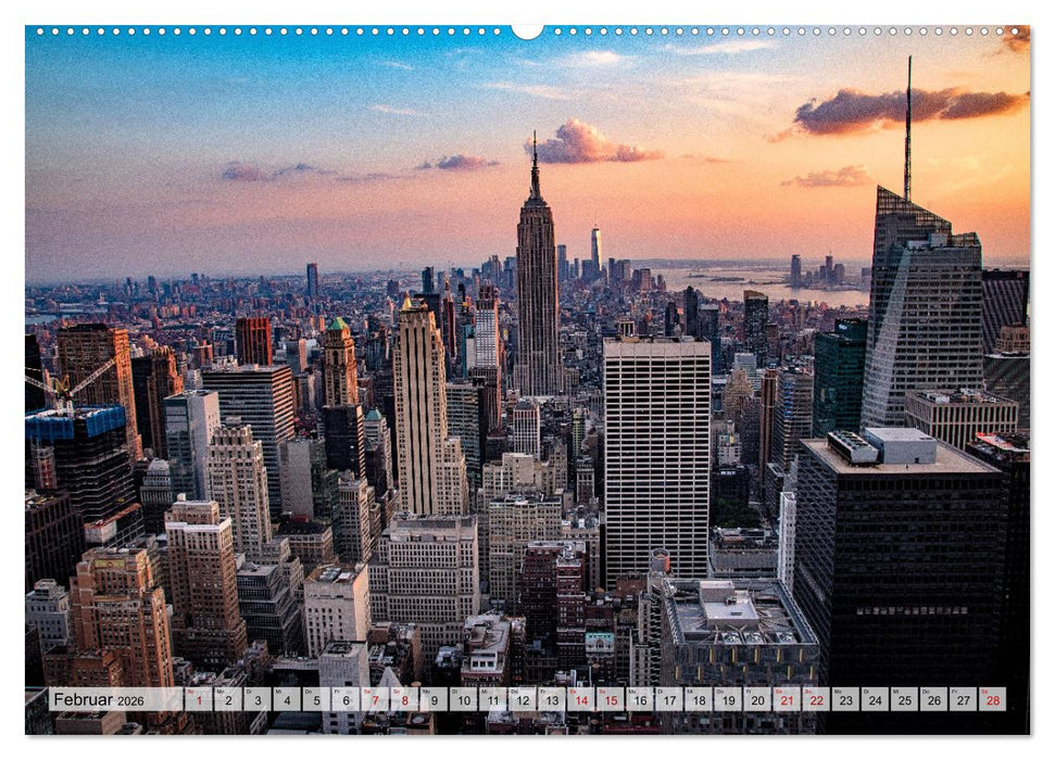 Metropolen - Weltstädte im magischen Licht (CALVENDO Premium Wandkalender 2026)