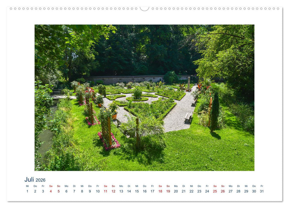 Grüße aus Augsburg (CALVENDO Premium Wandkalender 2026)
