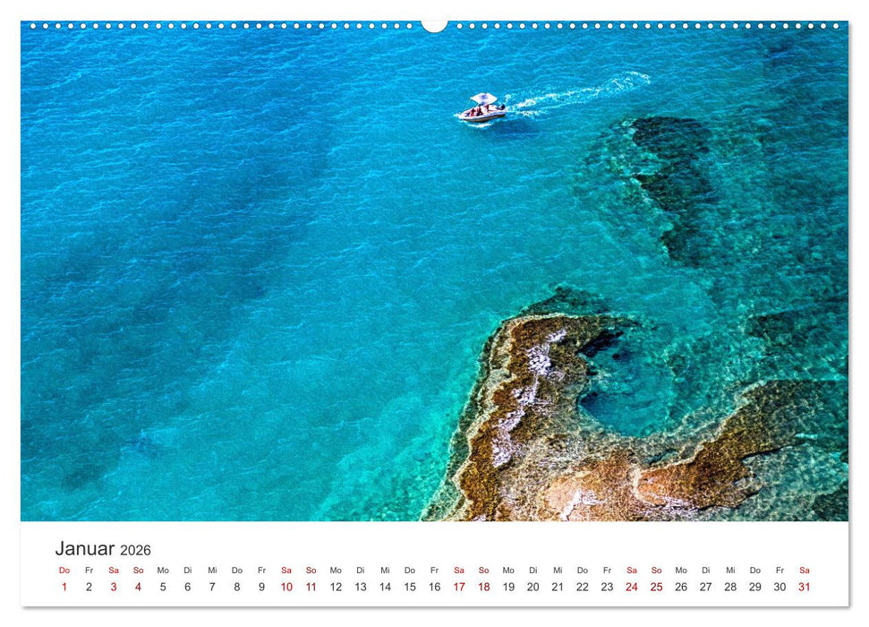Korfu - Die paradiesische Insel im Mittelmeer. (CALVENDO Premium Wandkalender 2026)
