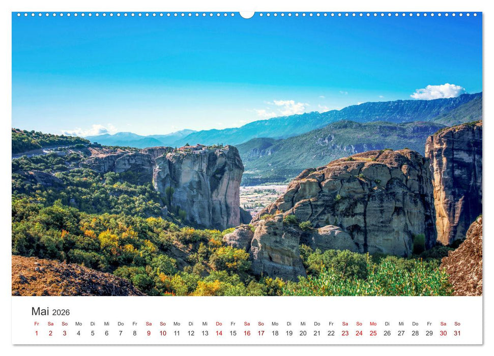 Korfu - Die paradiesische Insel im Mittelmeer. (CALVENDO Premium Wandkalender 2026)