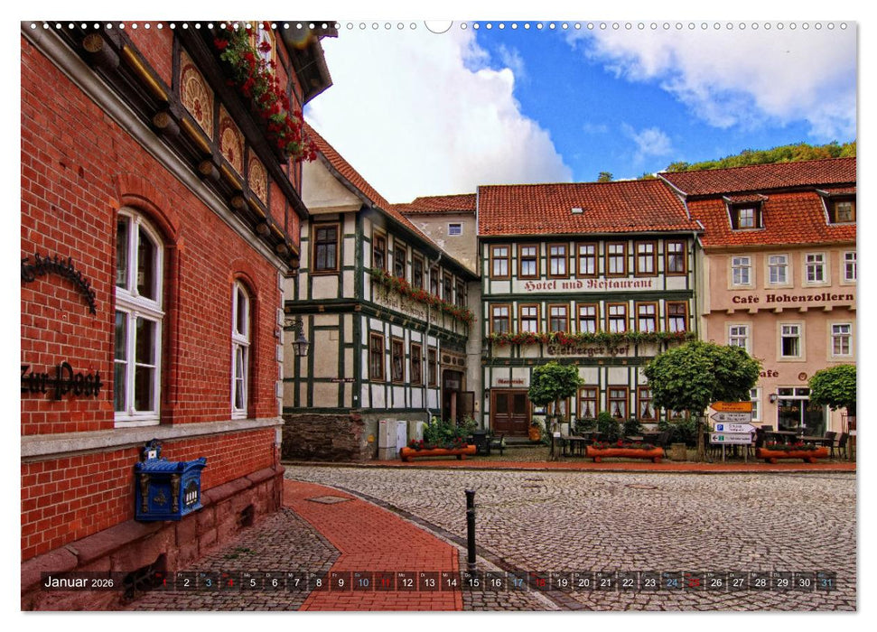 Stolberg im Südharz (CALVENDO Premium Wandkalender 2026)