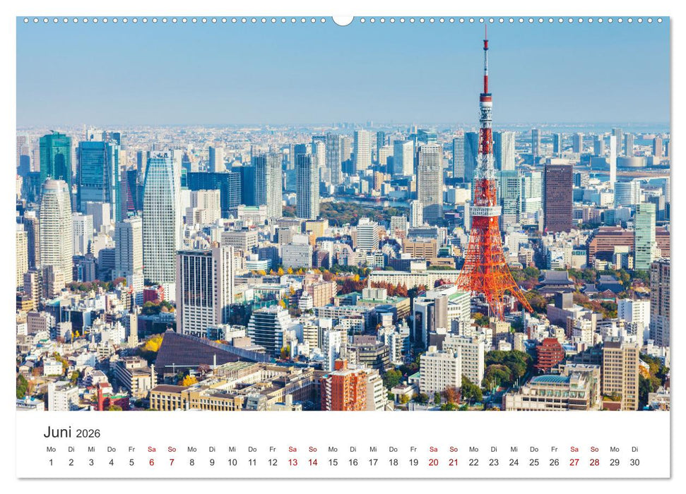 Japan - Im Land der aufgehenden Sonne. (CALVENDO Premium Wandkalender 2026)