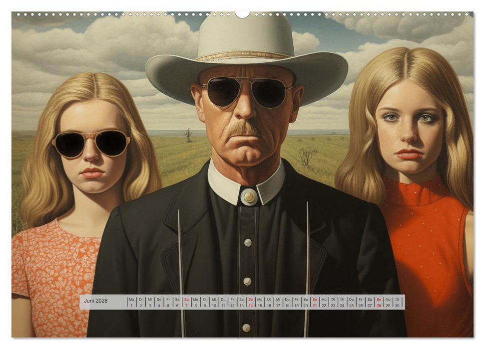 World of Art Work (CALVENDO Premium Wandkalender 2026)