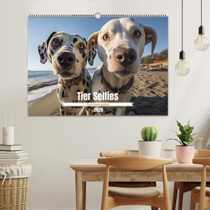 Tier Selfies (CALVENDO Wandkalender 2026)