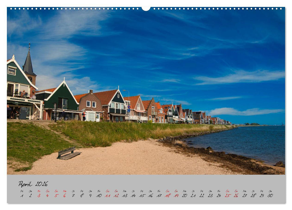 Streifzug durch Nordholland (CALVENDO Premium Wandkalender 2026)