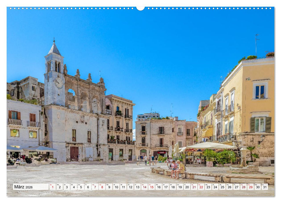 Apulien - Traumregion am Stiefelabsatz Italiens (CALVENDO Premium Wandkalender 2026)