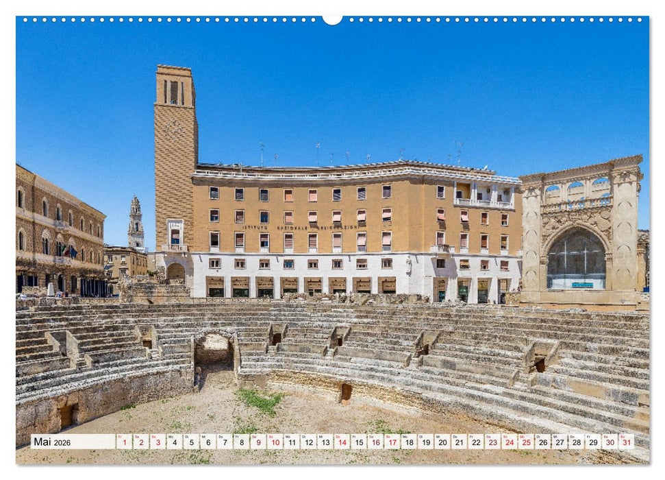 Apulien - Traumregion am Stiefelabsatz Italiens (CALVENDO Premium Wandkalender 2026)