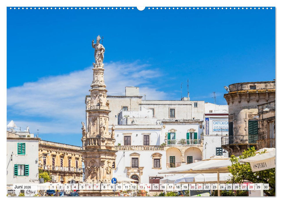 Apulien - Traumregion am Stiefelabsatz Italiens (CALVENDO Premium Wandkalender 2026)
