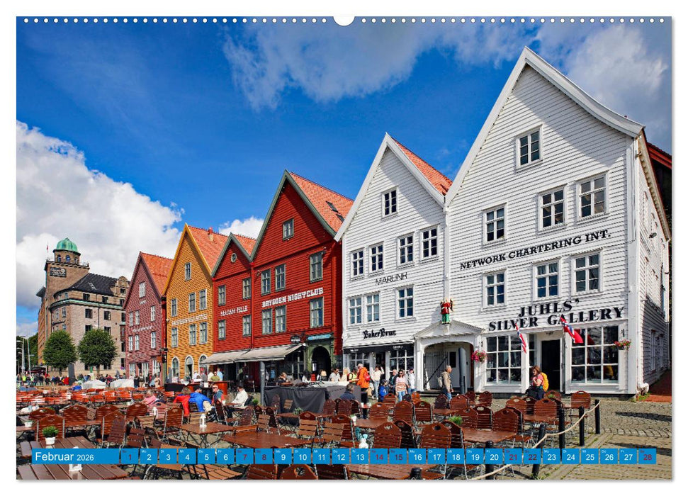 So schön ist Bergen (CALVENDO Premium Wandkalender 2026)