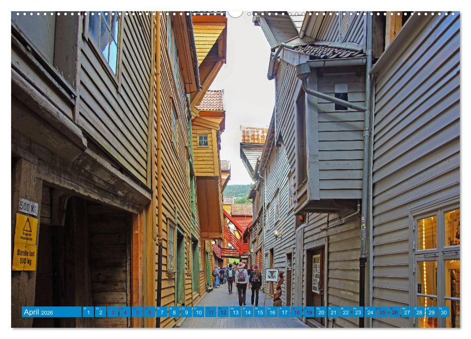 So schön ist Bergen (CALVENDO Premium Wandkalender 2026)