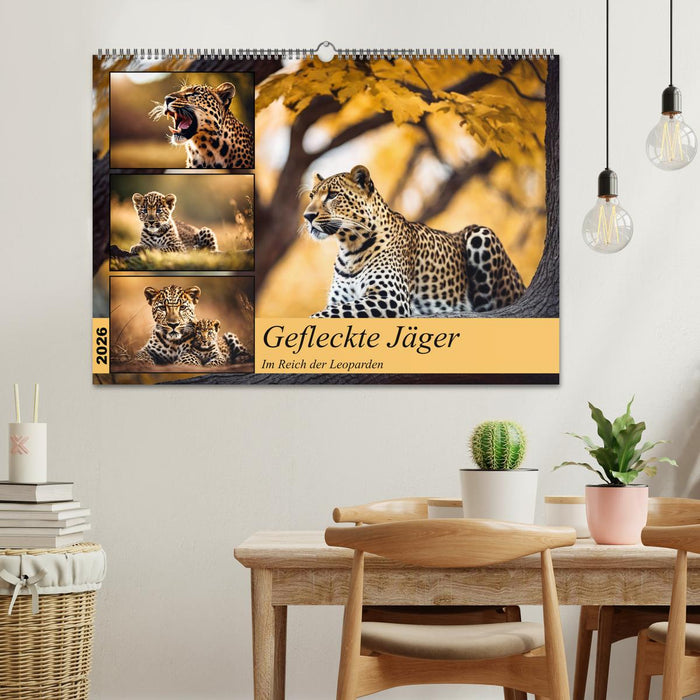 Gefleckte Jäger (CALVENDO Wandkalender 2026)