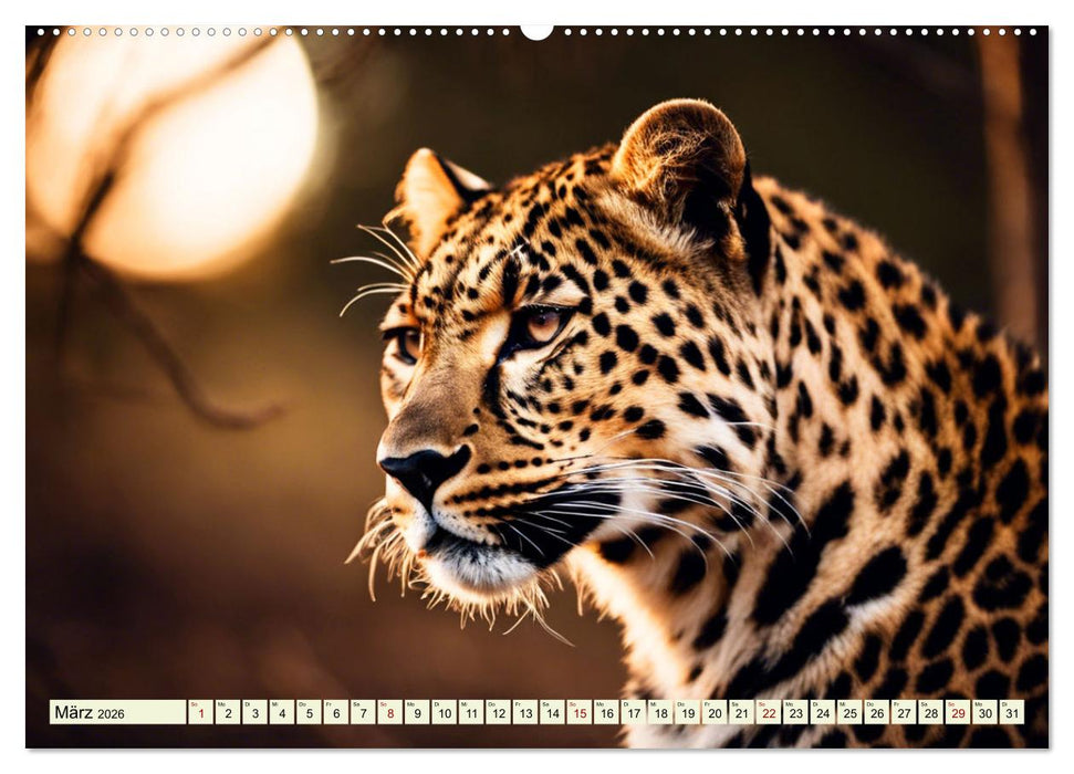 Gefleckte Jäger (CALVENDO Wandkalender 2026)