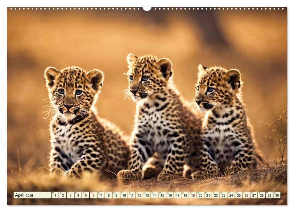 Gefleckte Jäger (CALVENDO Wandkalender 2026)