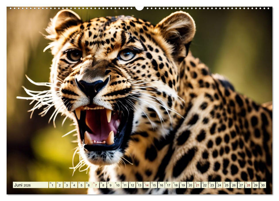 Gefleckte Jäger (CALVENDO Wandkalender 2026)