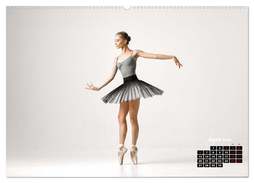 Sinneseindrücke Ballett (CALVENDO Premium Wandkalender 2026)