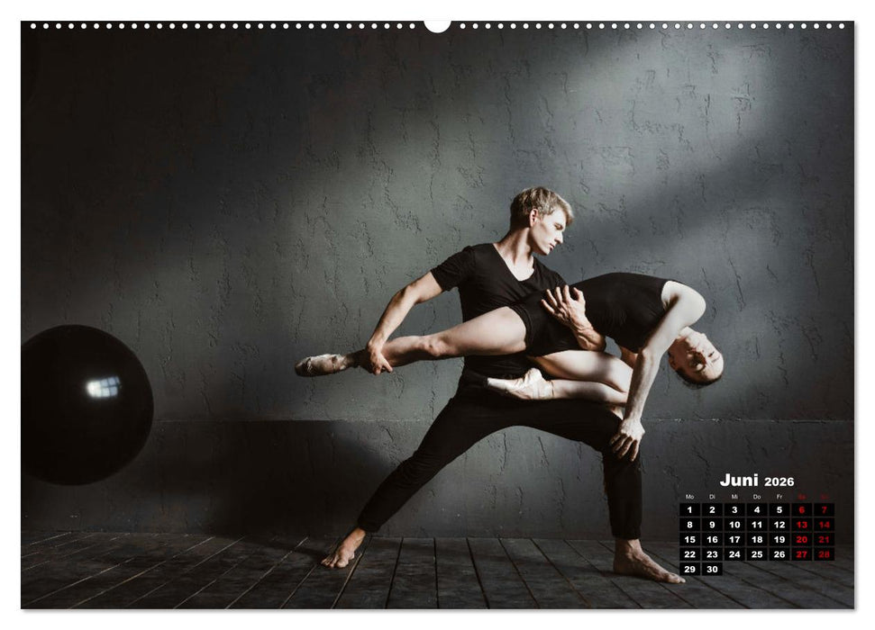 Sinneseindrücke Ballett (CALVENDO Premium Wandkalender 2026)