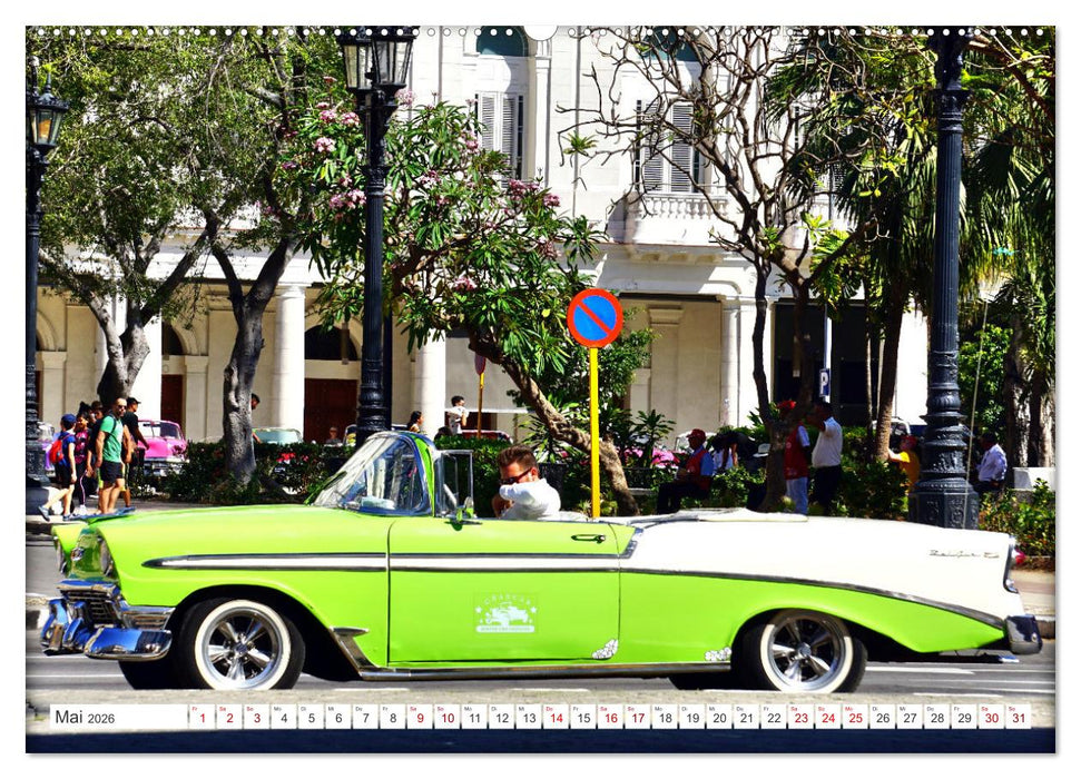 CHEVY - Ganz in Grün (CALVENDO Premium Wandkalender 2026)