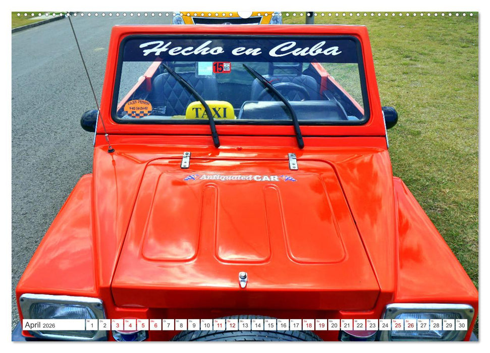 MONTUNO - Ein Auto Made in Cuba (CALVENDO Premium Wandkalender 2026)