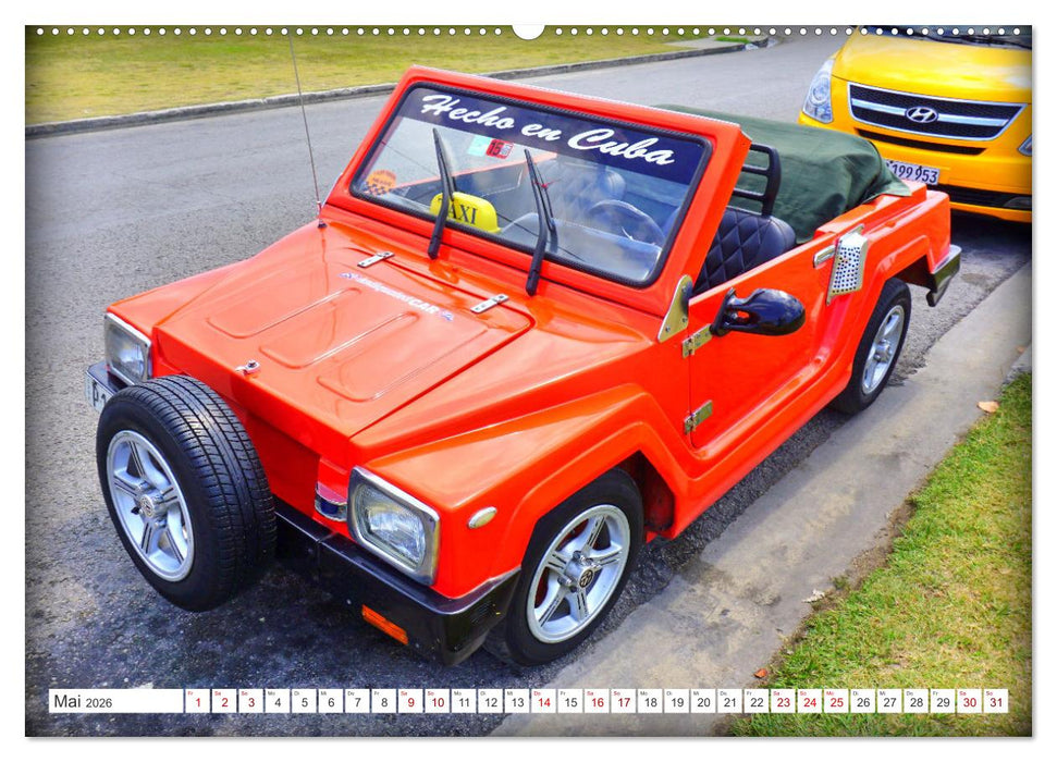 MONTUNO - Ein Auto Made in Cuba (CALVENDO Premium Wandkalender 2026)