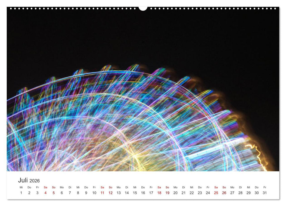 Riesenräder - Ein Spaß für jung und alt. (CALVENDO Premium Wandkalender 2026)