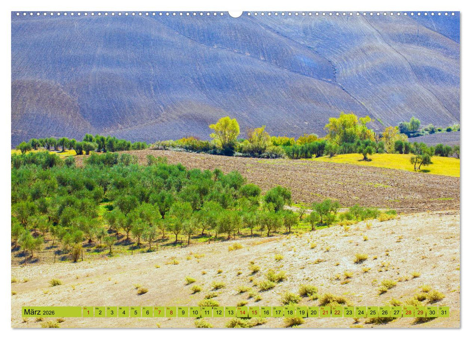 Toskana sanfte Hügel und versteckte Winkel (CALVENDO Premium Wandkalender 2026)