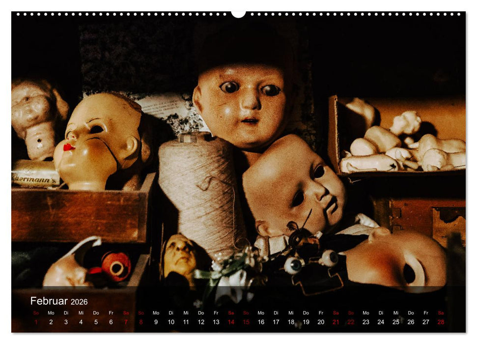 Geheimnisvolle Orte - Die etwas anderen Lost Places (CALVENDO Premium Wandkalender 2026)