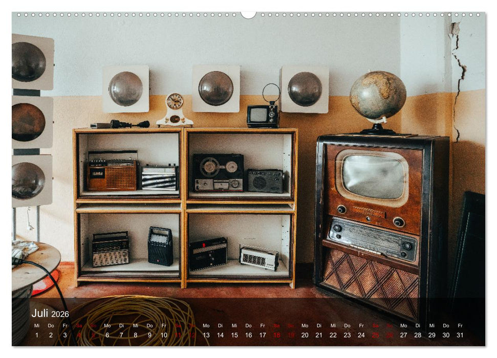 Geheimnisvolle Orte - Die etwas anderen Lost Places (CALVENDO Premium Wandkalender 2026)