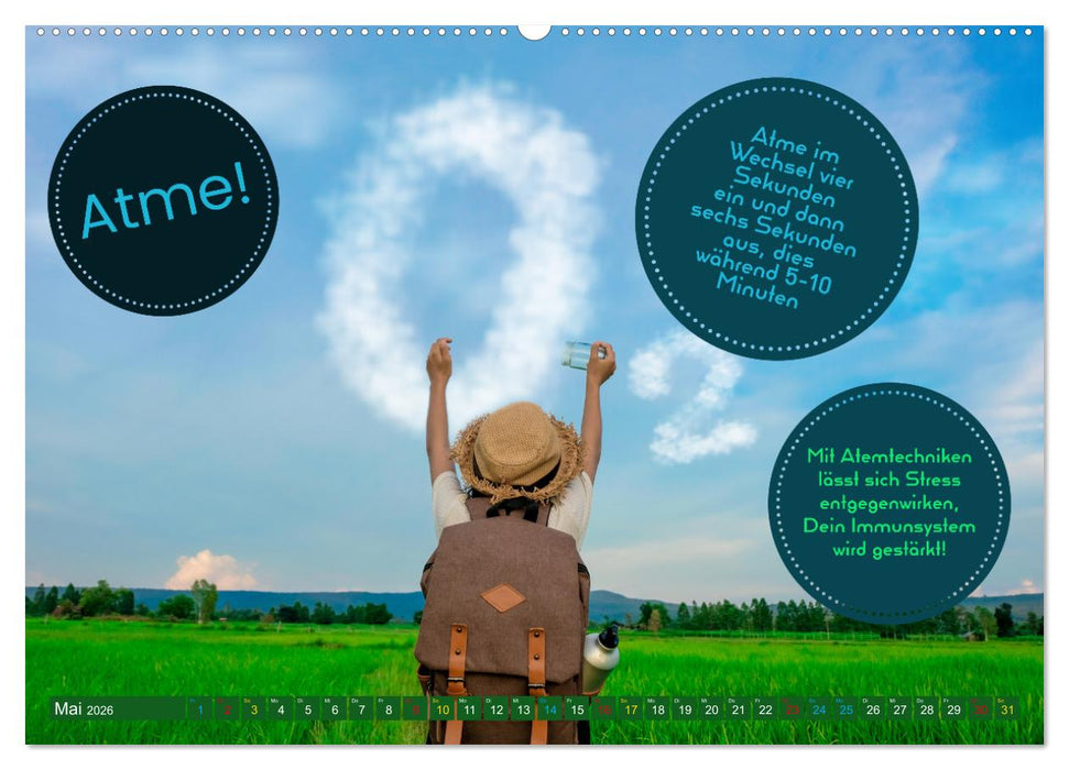 Fit durch den Alltag - stärke deine Abwehrkräfte (CALVENDO Premium Wandkalender 2026)