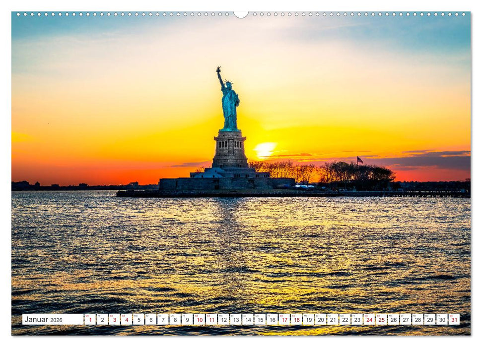 Leuchtfeuer am Himmel (CALVENDO Premium Wandkalender 2026)