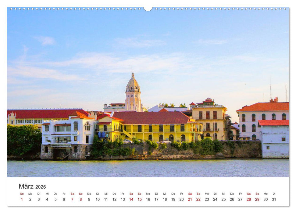 Panama - Traumhafte Strände und Städte. (CALVENDO Premium Wandkalender 2026)