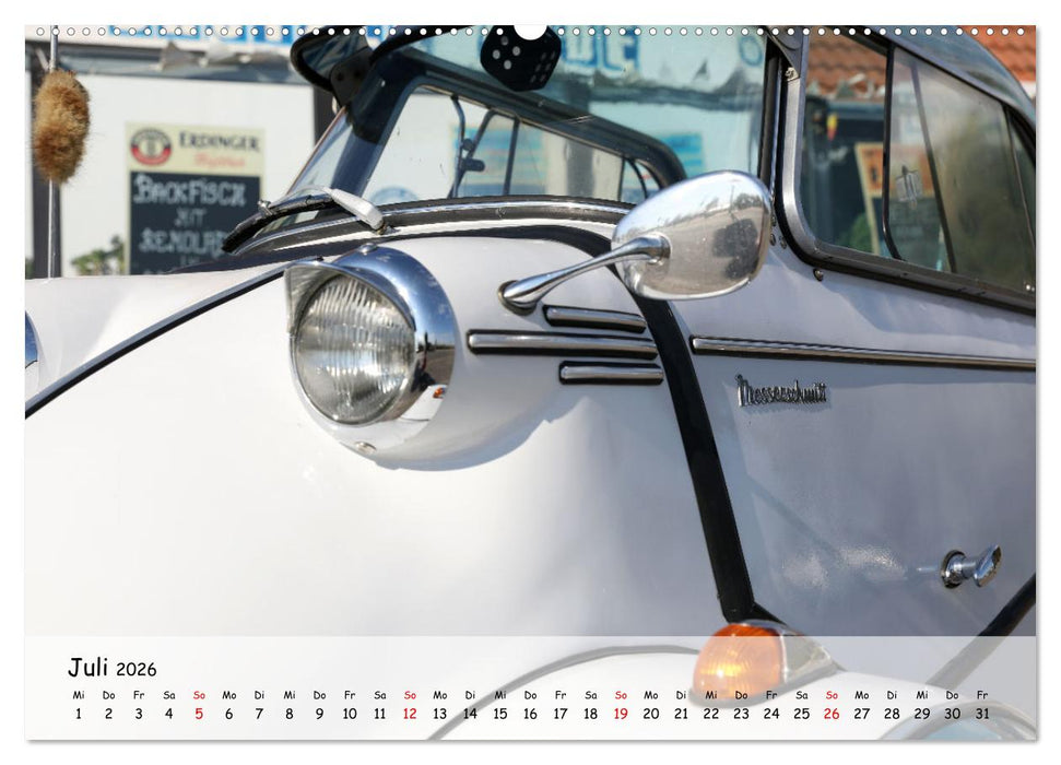 Messerschmitt Kabinenroller KR 200 Fahren unter dem Radar (CALVENDO Premium Wandkalender 2026)