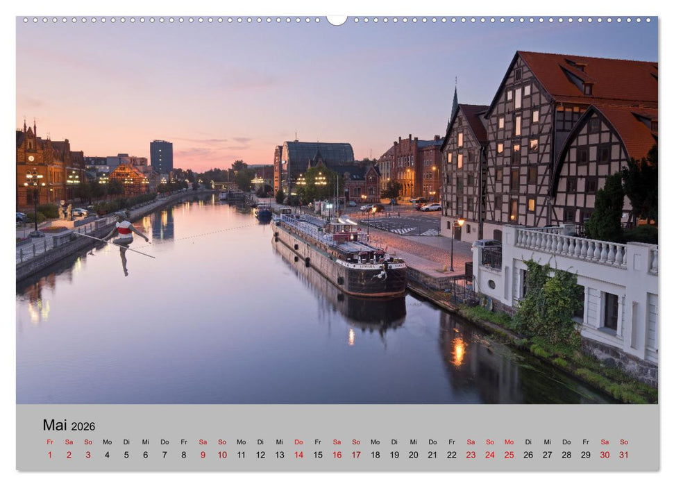 Polen - Städte, Landschaften, Schlösser (CALVENDO Premium Wandkalender 2026)