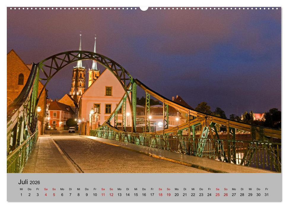 Polen - Städte, Landschaften, Schlösser (CALVENDO Premium Wandkalender 2026)