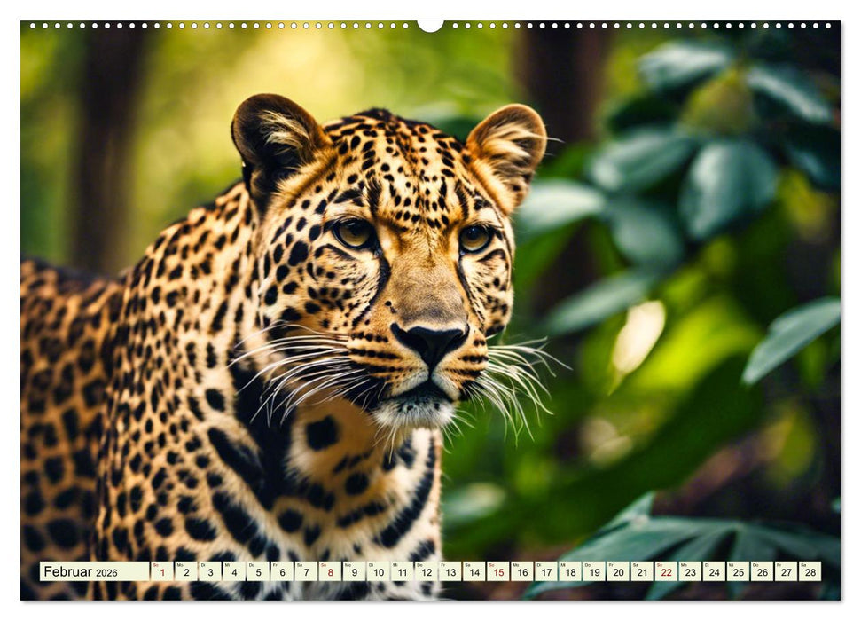 Gefleckte Jäger (CALVENDO Premium Wandkalender 2026)