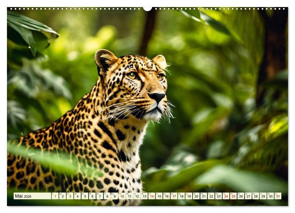 Gefleckte Jäger (CALVENDO Premium Wandkalender 2026)