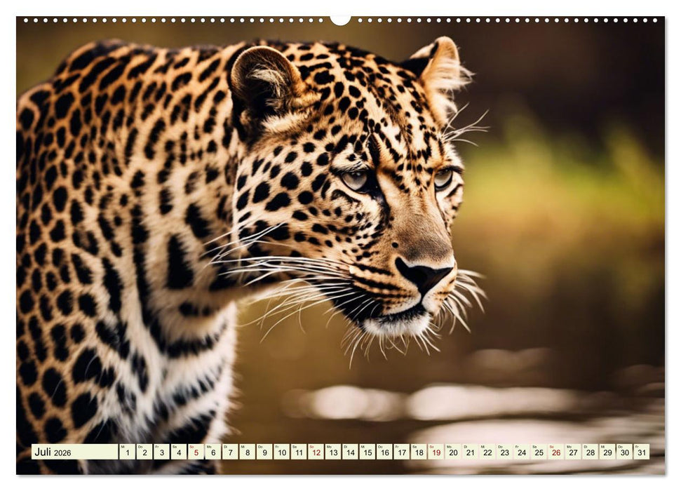 Gefleckte Jäger (CALVENDO Premium Wandkalender 2026)