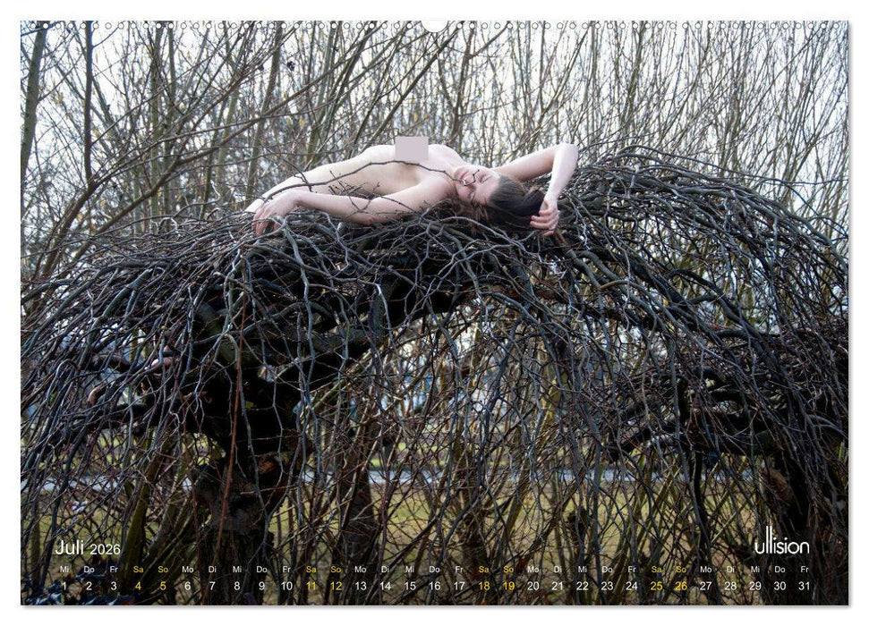 Gartenlust - inszenierte Aktfotografie (CALVENDO Premium Wandkalender 2026)