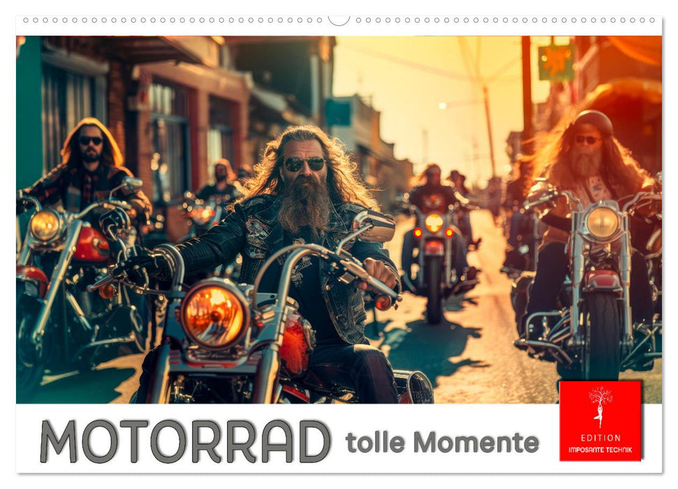 Motorrad tolle Momente (CALVENDO Wandkalender 2026)