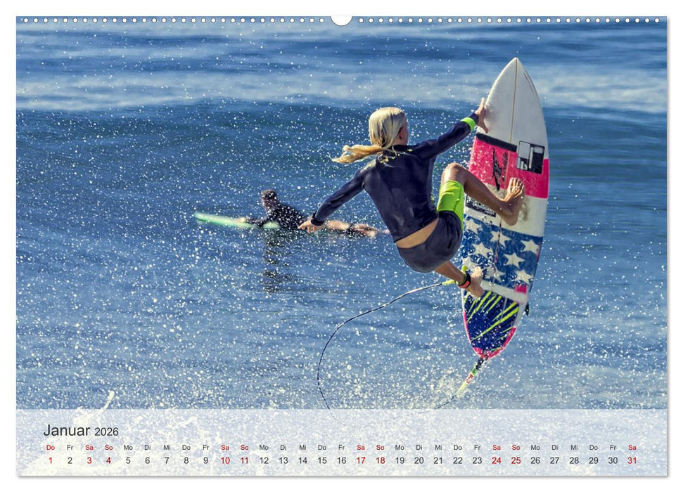 Wassersport - Fun pur (CALVENDO Premium Wandkalender 2026)