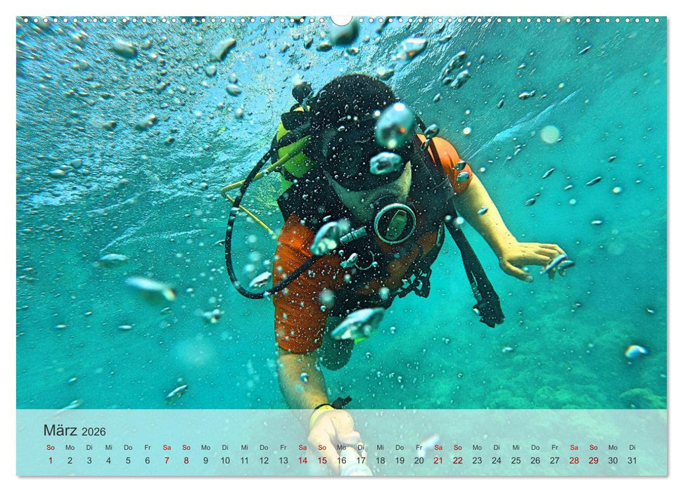 Wassersport - Fun pur (CALVENDO Premium Wandkalender 2026)