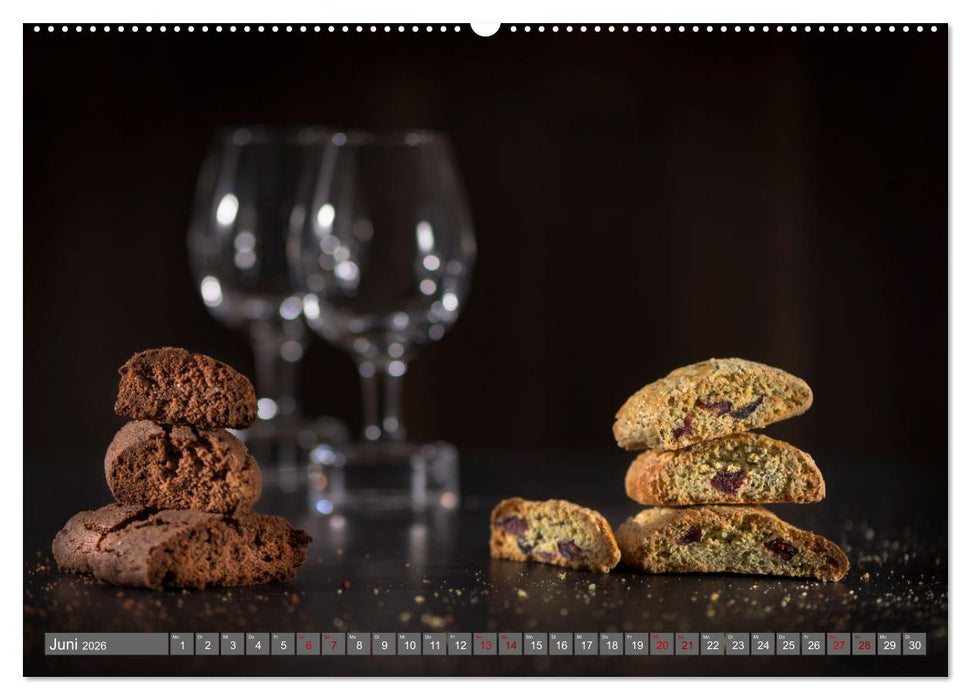Süsses aus PETRAsKÜCHE (CALVENDO Premium Wandkalender 2026)