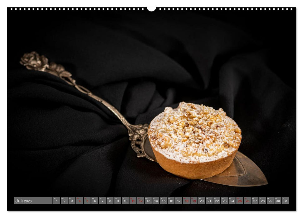 Süsses aus PETRAsKÜCHE (CALVENDO Premium Wandkalender 2026)