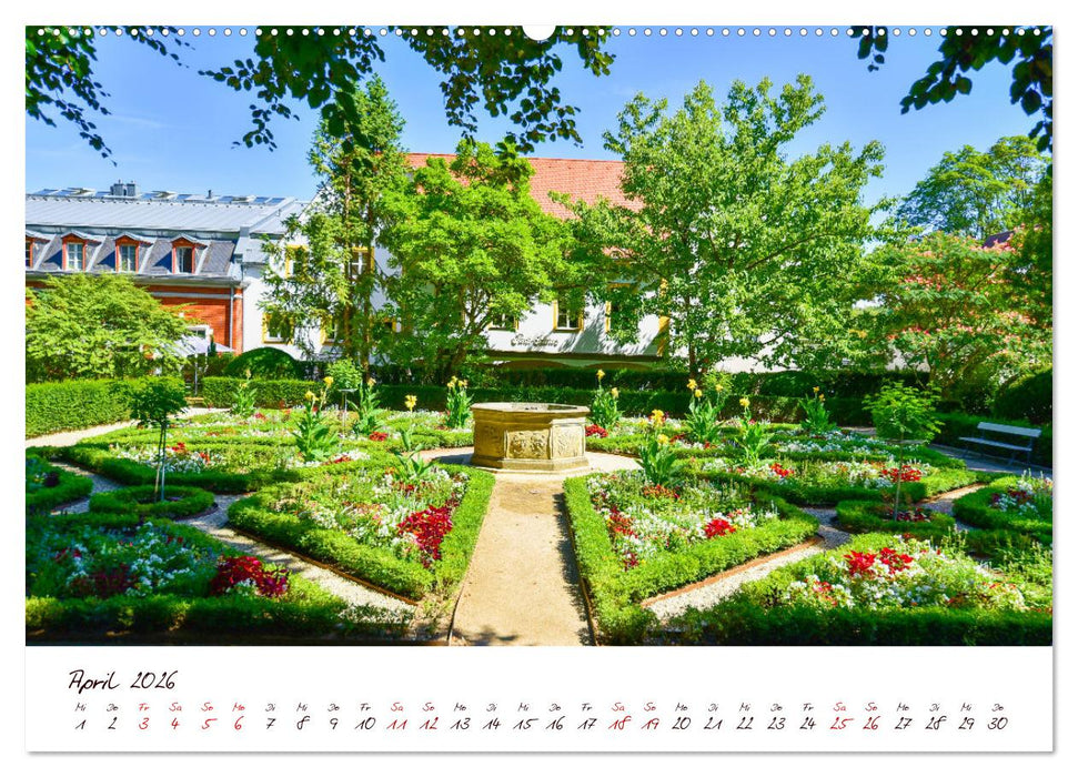 Regensburg Brunnen und Wasserspiele (CALVENDO Premium Wandkalender 2026)