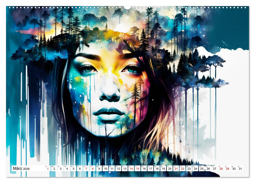 Wilde Ladys (CALVENDO Premium Wandkalender 2026)