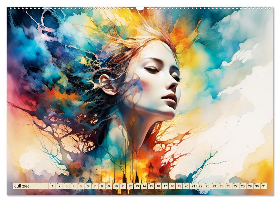 Wilde Ladys (CALVENDO Premium Wandkalender 2026)