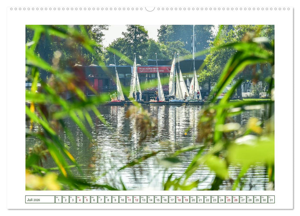 Nürnberg Gärten und Stadtparks (CALVENDO Premium Wandkalender 2026)