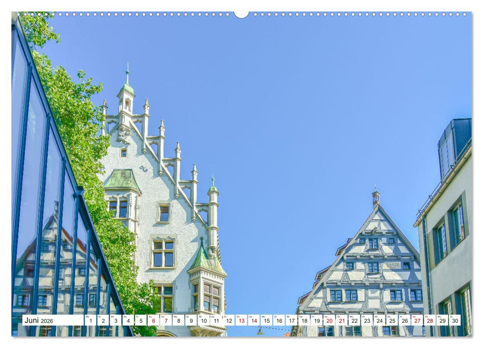 Ulm Gestern und Heute (CALVENDO Premium Wandkalender 2026)