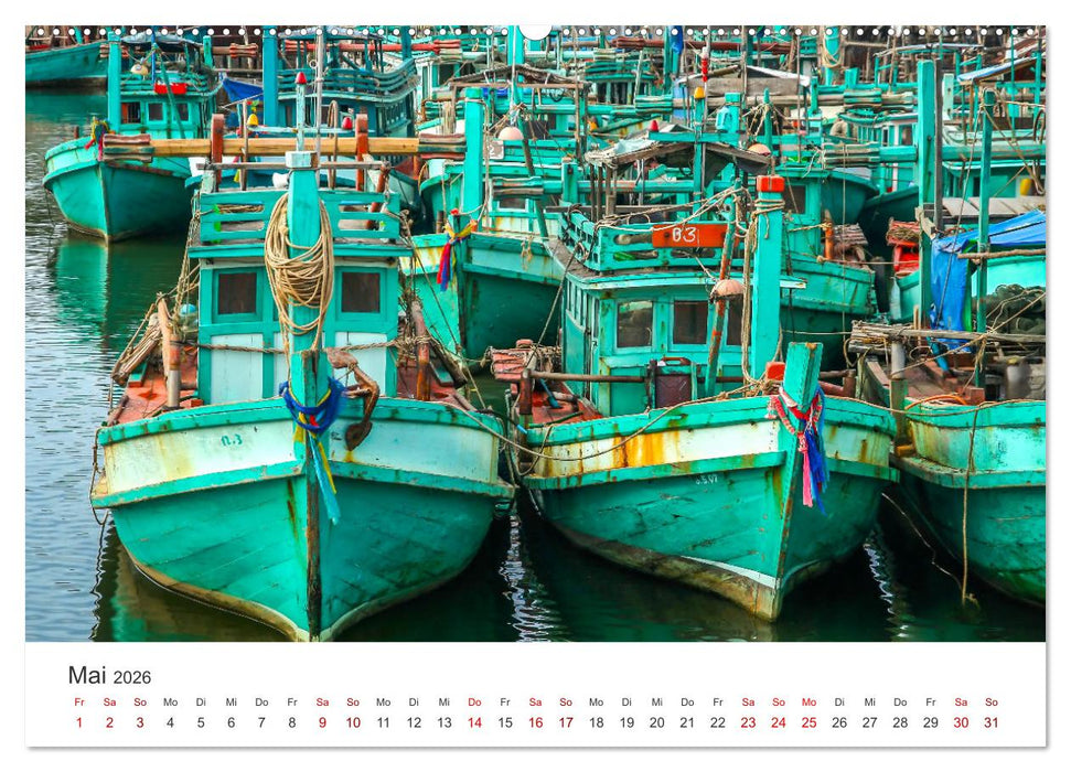 Kambodscha - Das Land der Tempel. (CALVENDO Premium Wandkalender 2026)