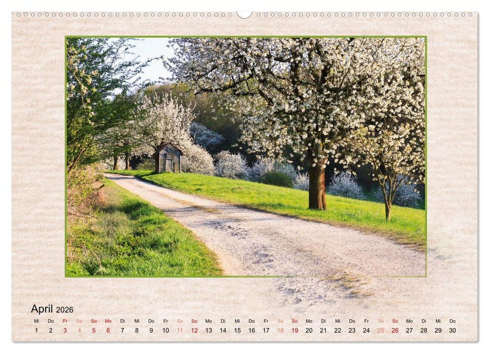 Landschaft, die aus dem Rahmen fällt (CALVENDO Premium Wandkalender 2026)