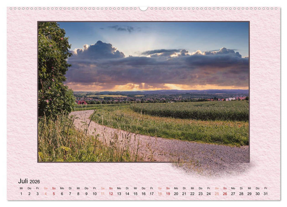 Landschaft, die aus dem Rahmen fällt (CALVENDO Premium Wandkalender 2026)